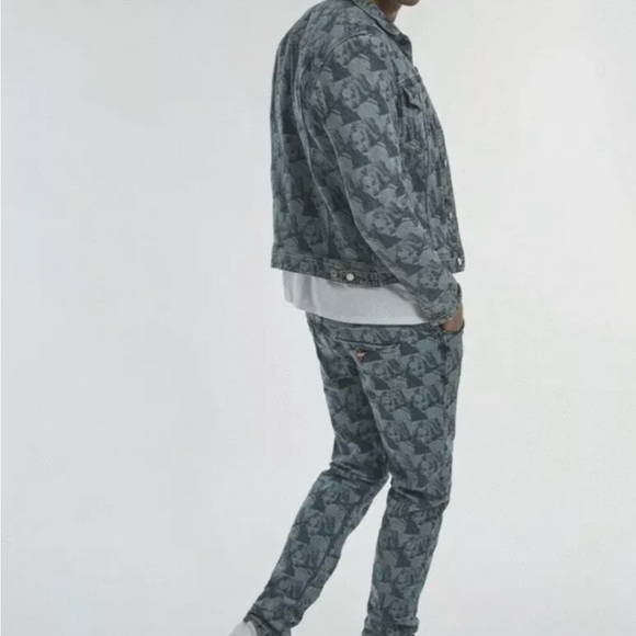 Guess x Pleasures Drew Barrymore Denim Jacket - Picture 6 of 7